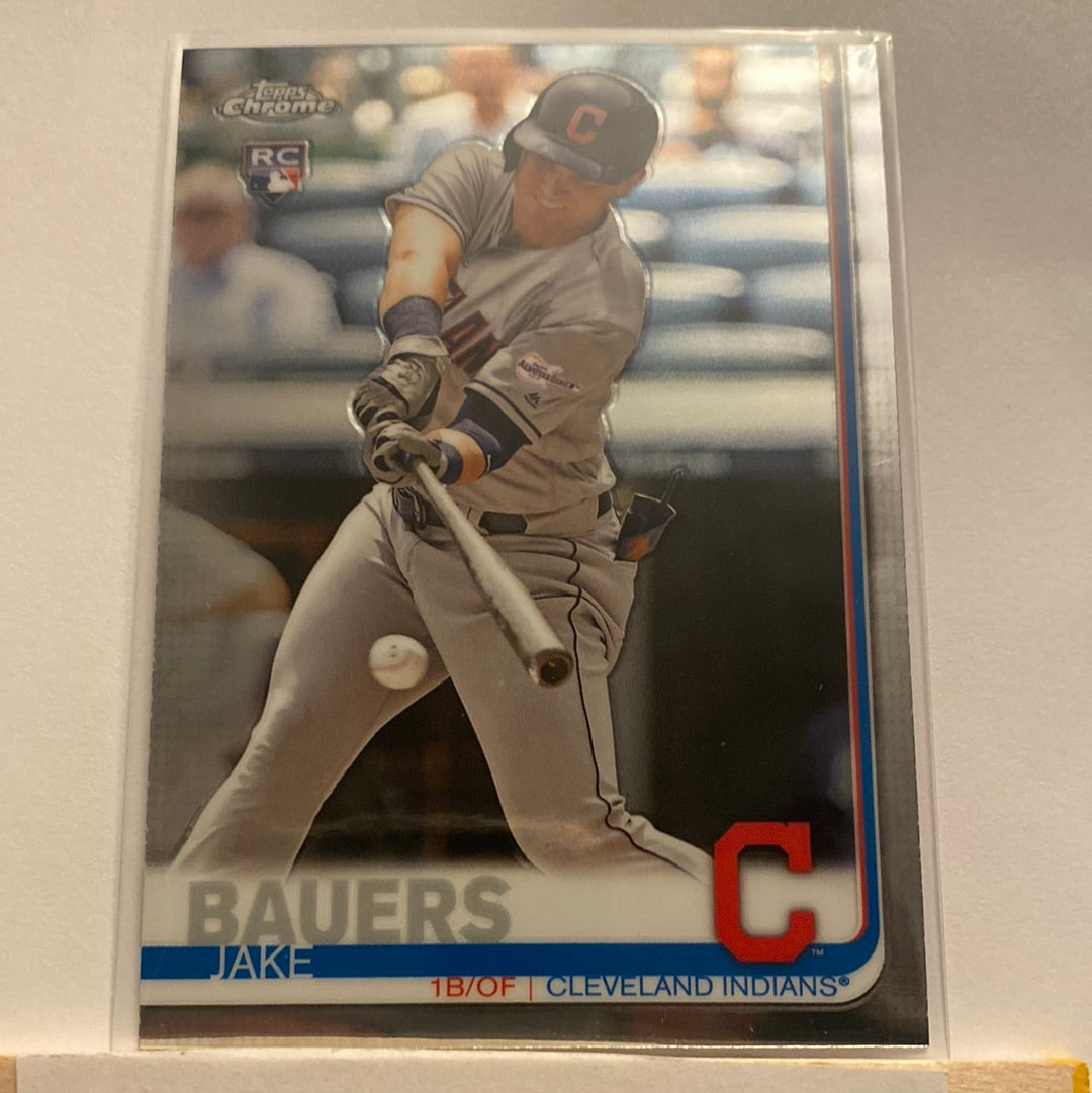 2019 Topps Chrome Jake Bauers trading Card