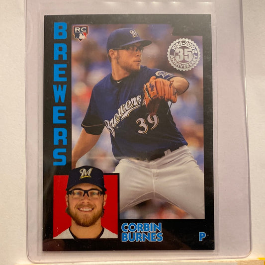 2019 Topps 1984 parallel Corbin Burnes /299 trading card