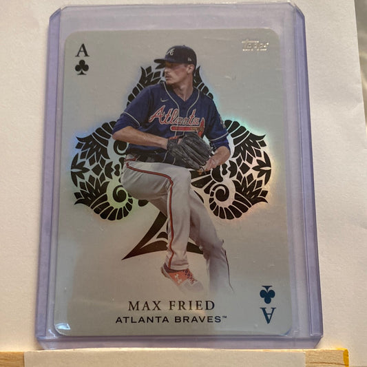 2023 Topps Max Fried All Aces trading card