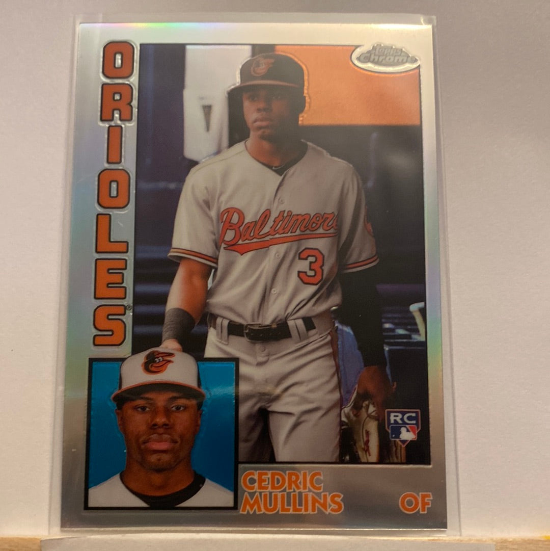 2019 Topps Chrome Cedric Mullins 1984 insert trading card