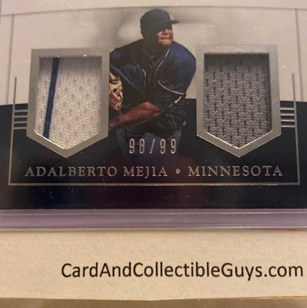 2017 Panini Adalberto Mejia Relic/Auto/99 trading card