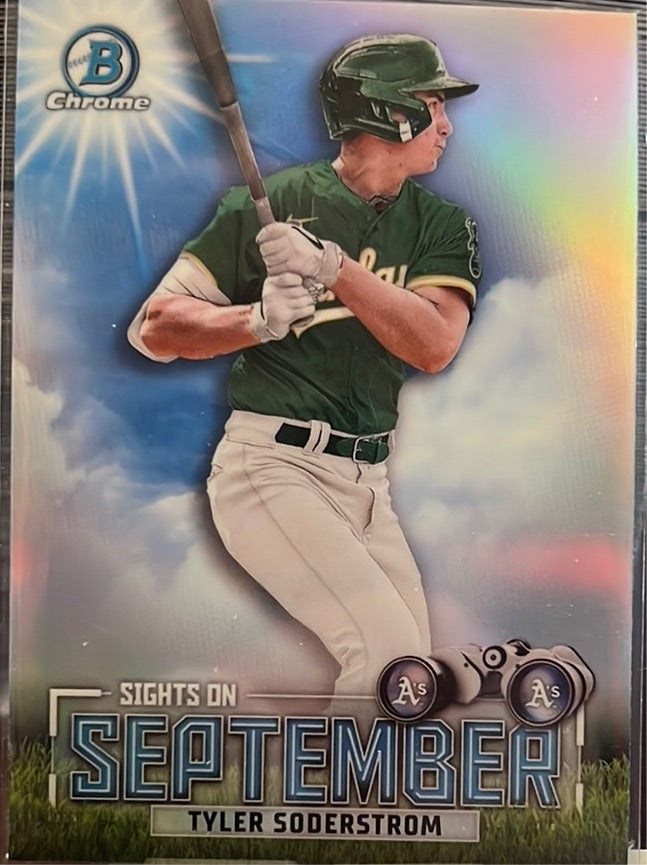 2023 Bowman Baseball Sights on September Trading Cards - you pick