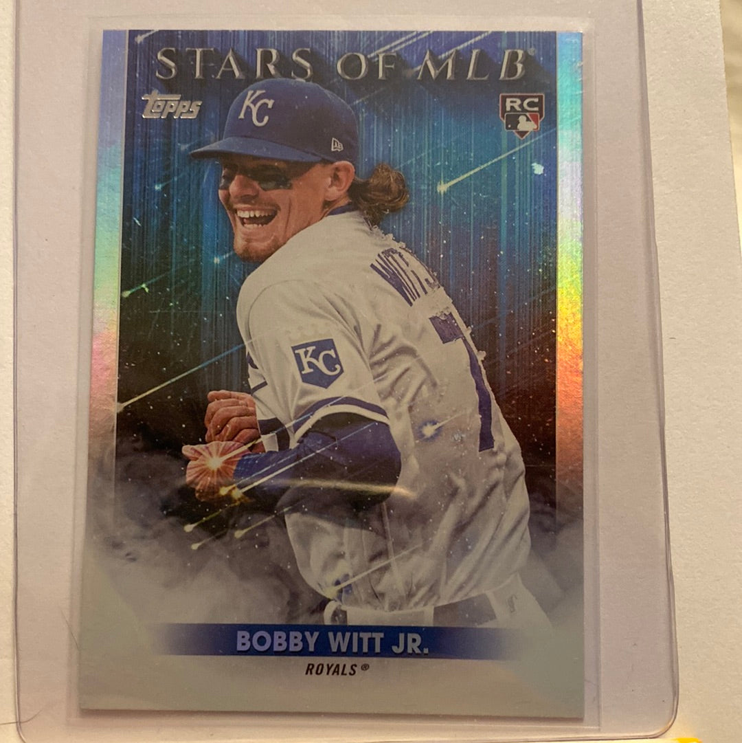 2022 Topps Updated Bobby Witt Jr. Stars if MLB trading card