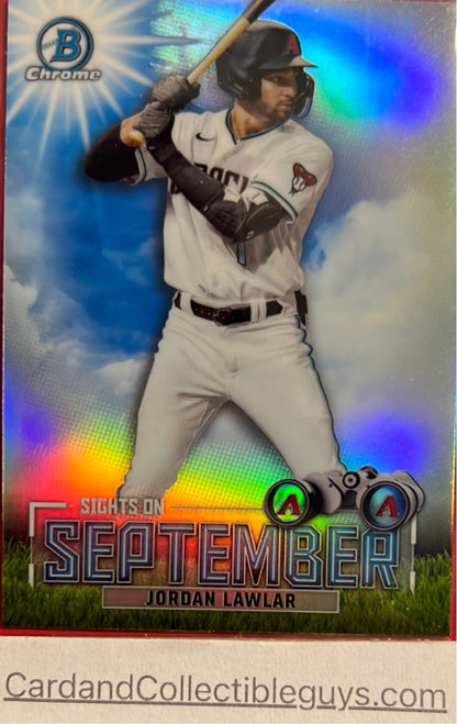 2023 Bowman Baseball Sights on September Trading Cards - you pick