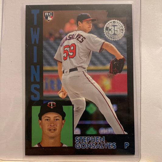 2019 Topps #84R-SG Stephen Gonsalves /299 trading card