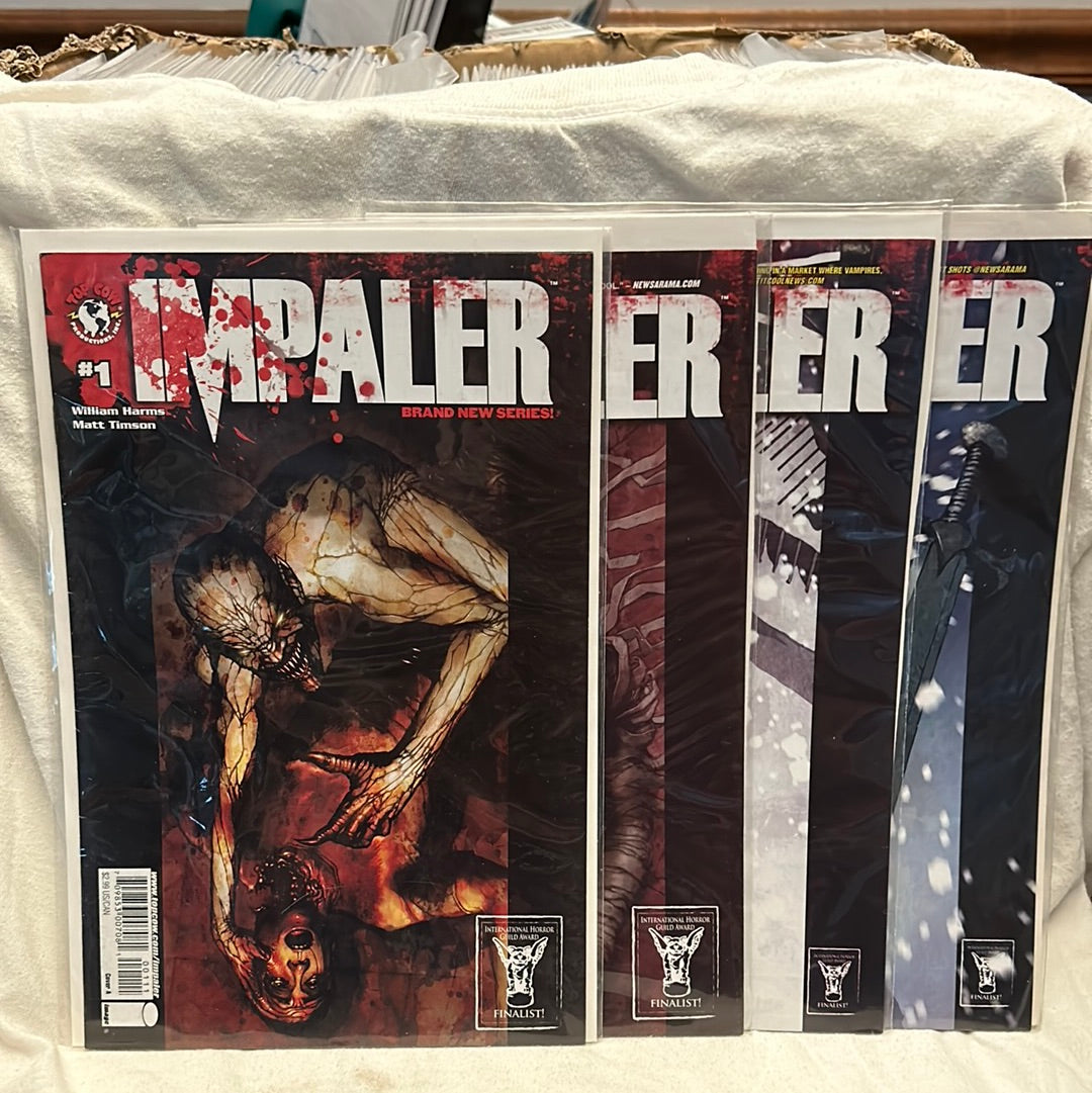 Impaler Comic Book Full Series 1-4