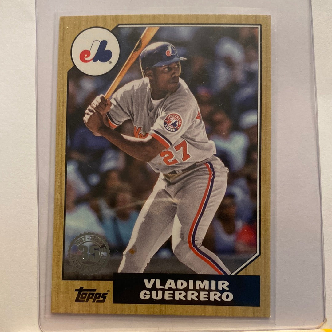 2022 Topps Series 1 Vladimir Guerrero insert trading card