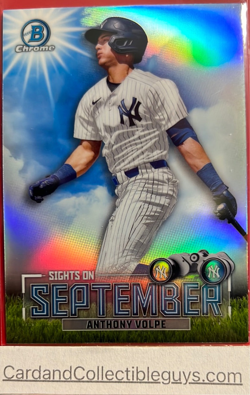 2023 Bowman Baseball Sights on September Trading Cards - you pick