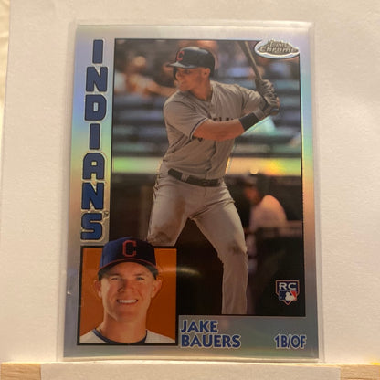 2019 Topps Chrome Jake Bauers trading Card