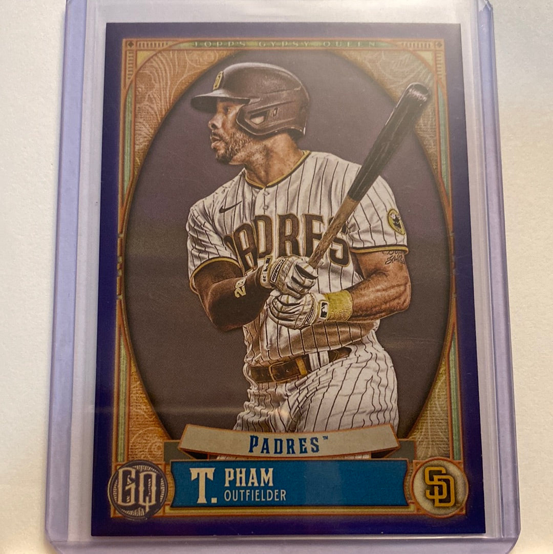 2021 Topps Gypsy Queen Tommy Pham Blue/250 trading card