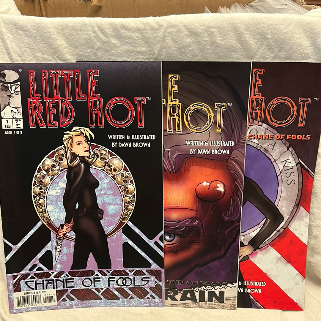 Little Red Hot: Chane of Fools Comic Set #1-#3