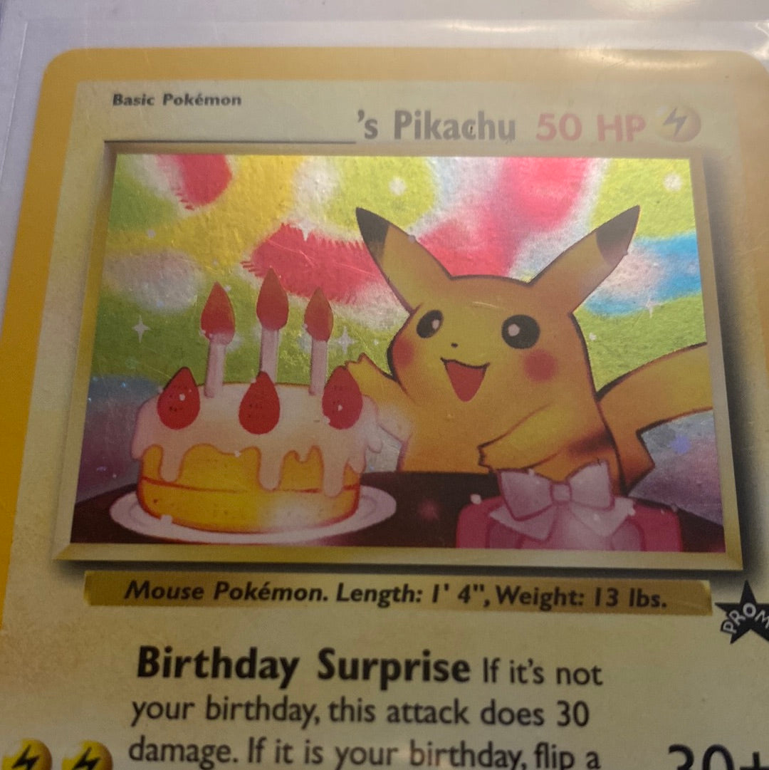 Pokémon TCG Pikachu Black Star Promo _________’s Pikachu #24