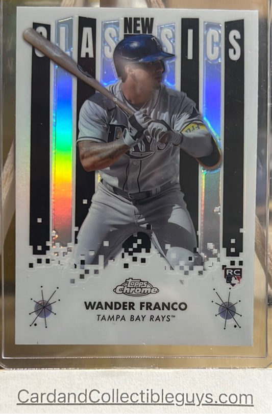 2022 Topps Chrome Wander Franco Trading Card