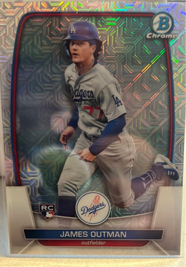 2023 Bowman Baseball Mojo Refractor Parallel Trading Cards - You Pick