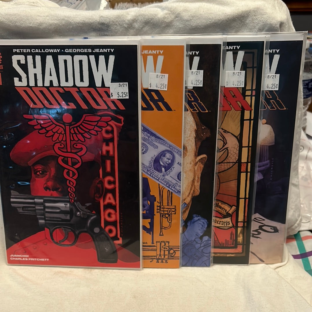 Shadow Doctor Comic Complete Series #1-5