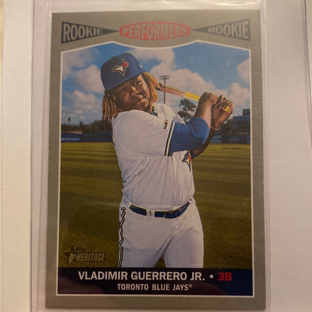 2019 Topps Heritage Vladimir Guerrero Jr. RP-1 trading card