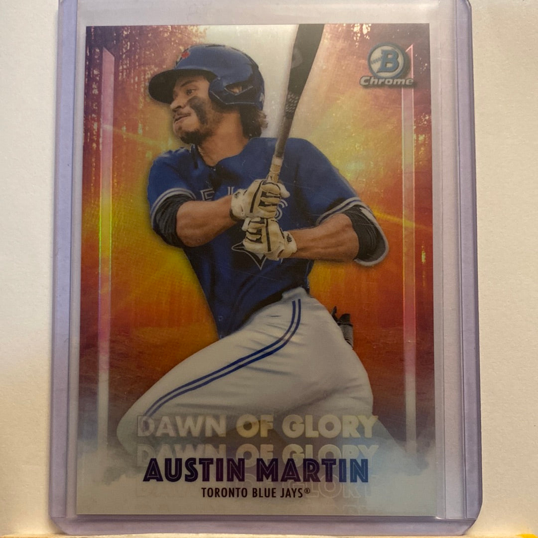 2021 Bowman Chrome Austin Martin Dawn of Glory trading card