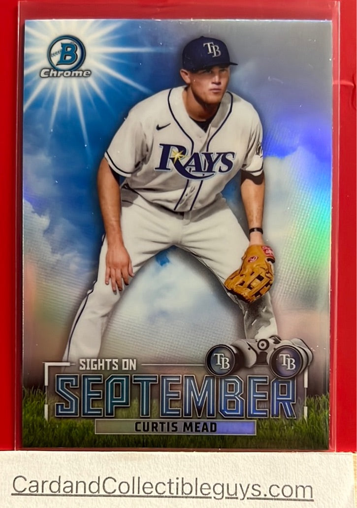 2023 Bowman Baseball Sights on September Trading Cards - you pick