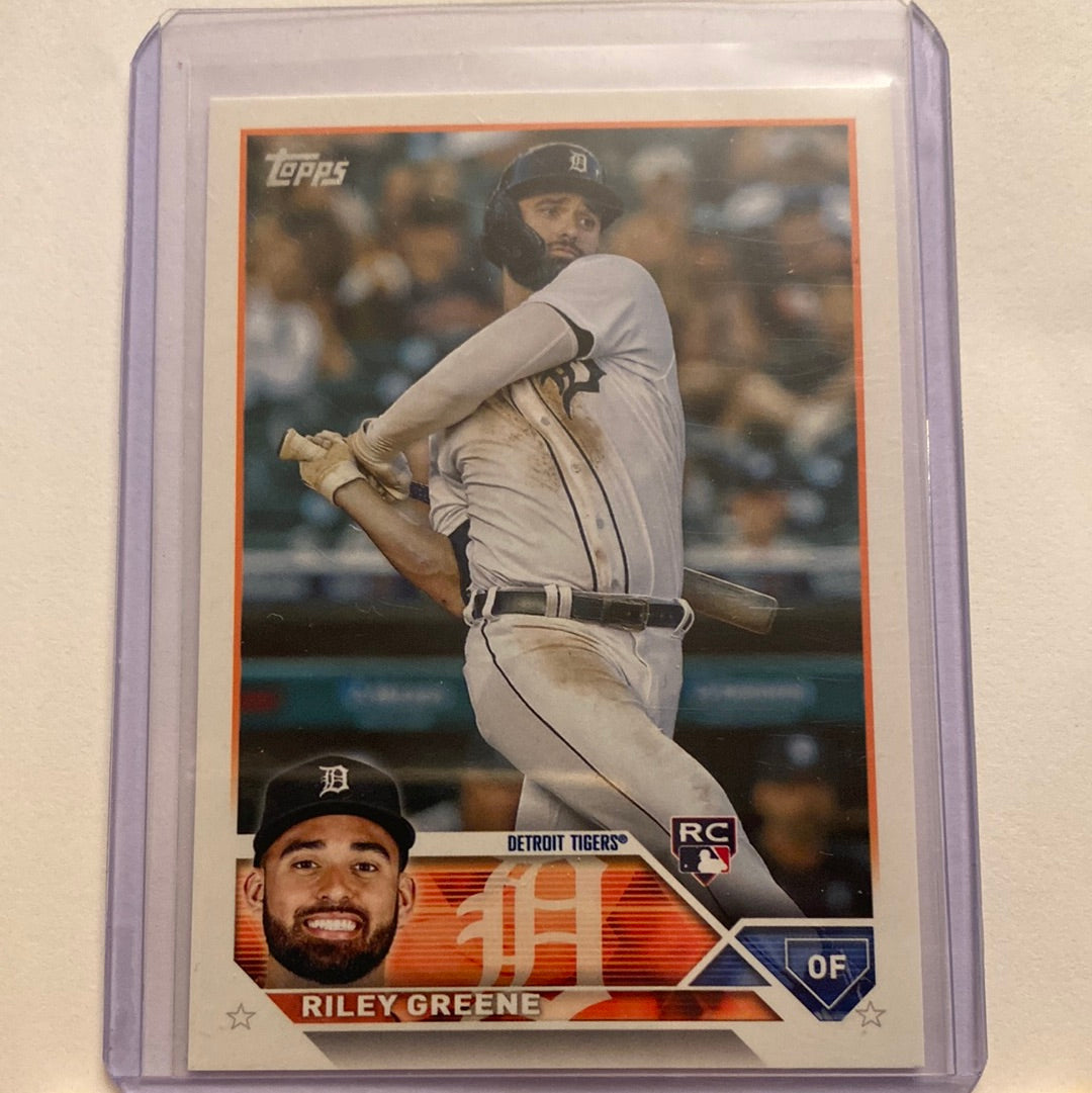 2023 Topps Series 1 Riley Greene trading card