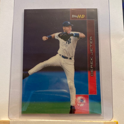 2000 Topps HD Derek Jeter trading card