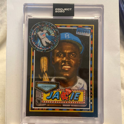 2020 Topps Project 2020 Jackie Robinson Trading Card