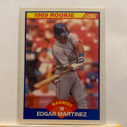 5 Card Lot Edgar Martinez trading Card