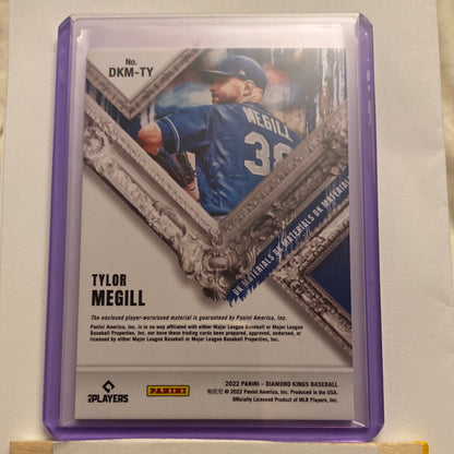 2022 Panini Tylor Megill relic trading card