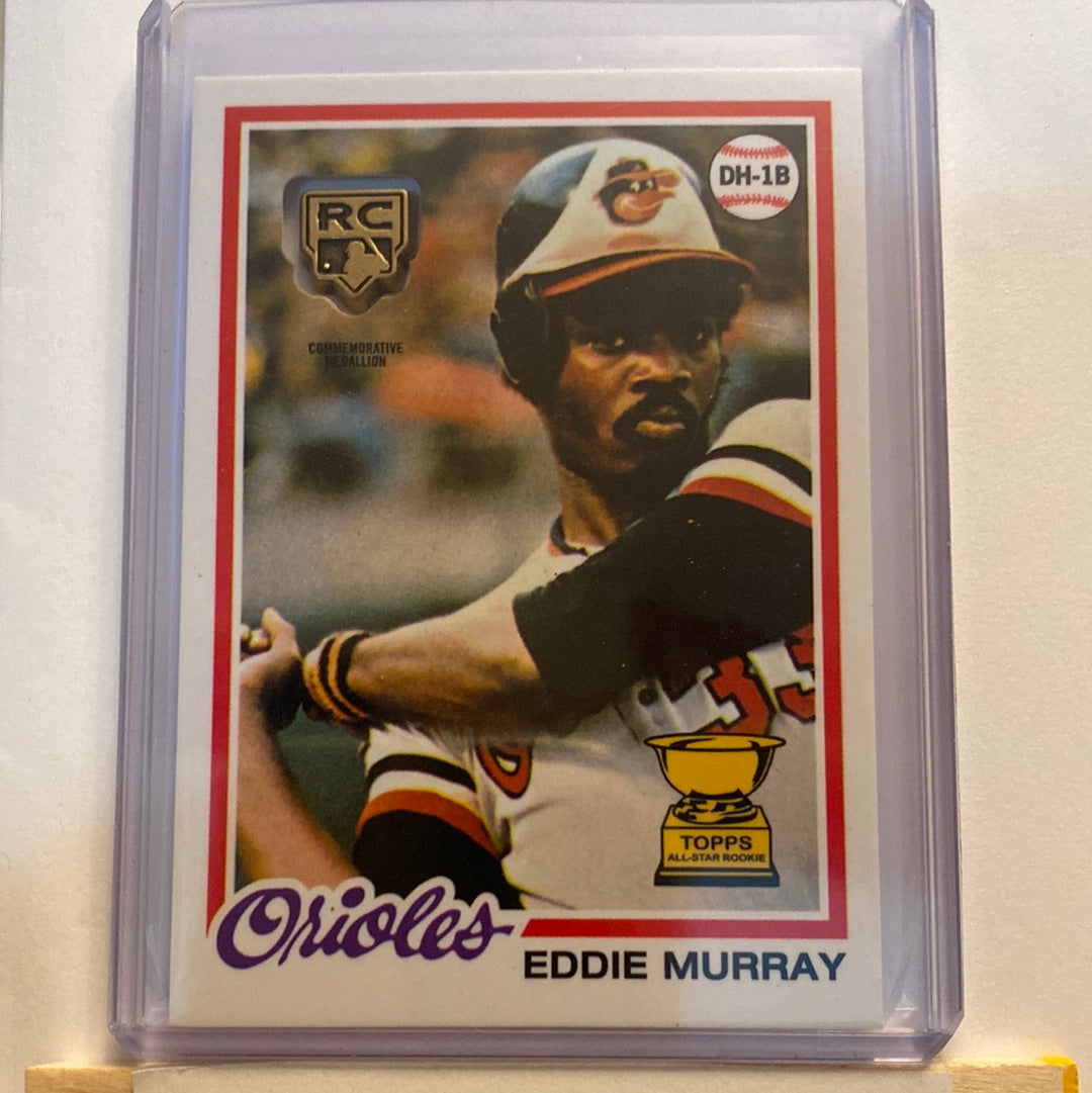 2020 Topps Eddie Murray Medallion trading card