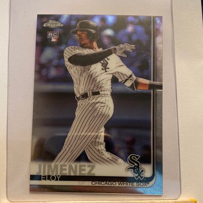 2019 Topps Chrome Eloy Jimenez trading card