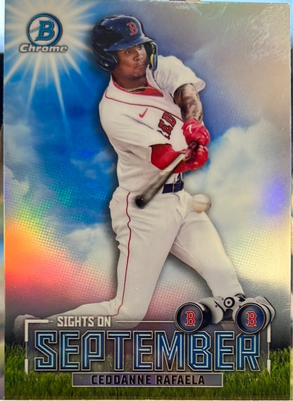 2023 Bowman Baseball Sights on September Trading Cards - you pick