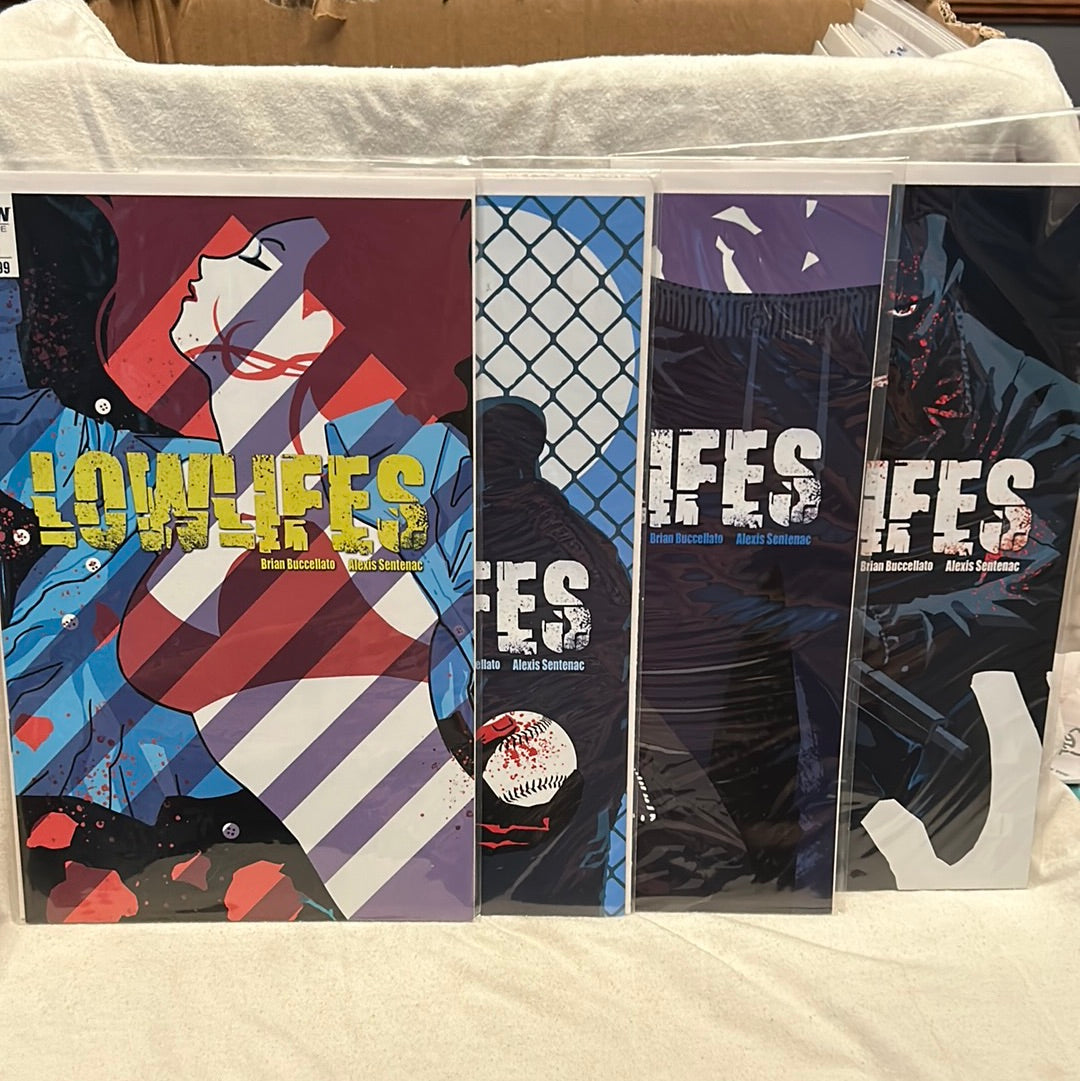 Lowlifes Comic Book set #1-#4