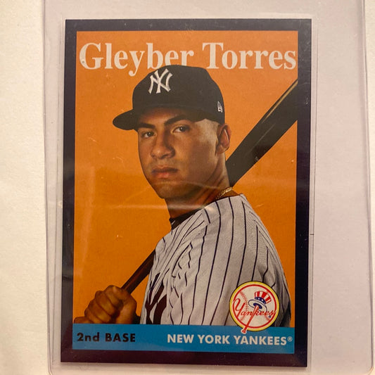 2019 Topps Archives Gleyber Torres Blue trading card