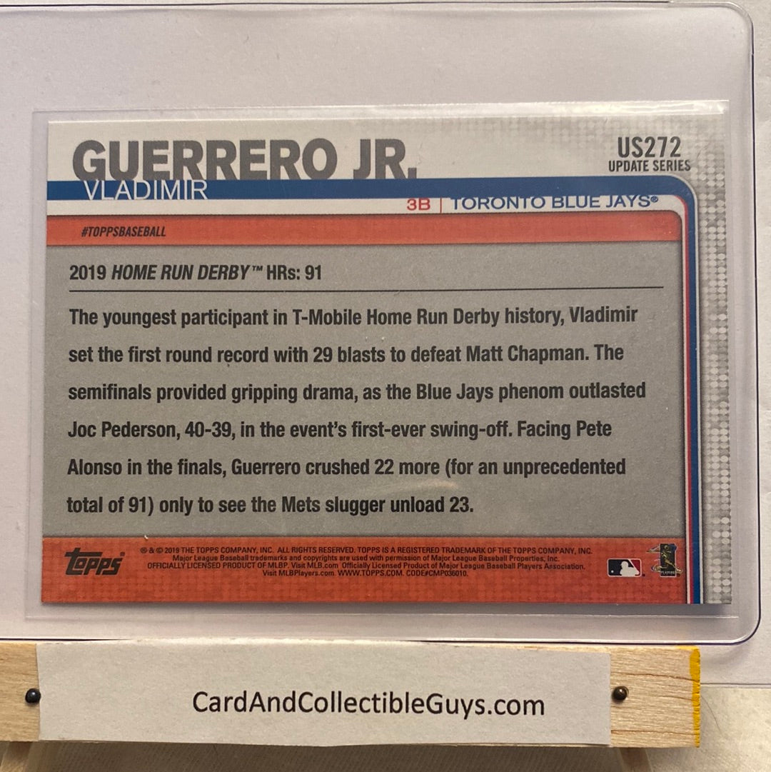 2019 Topps updated Vladimir Guerrero Jr. Trading card