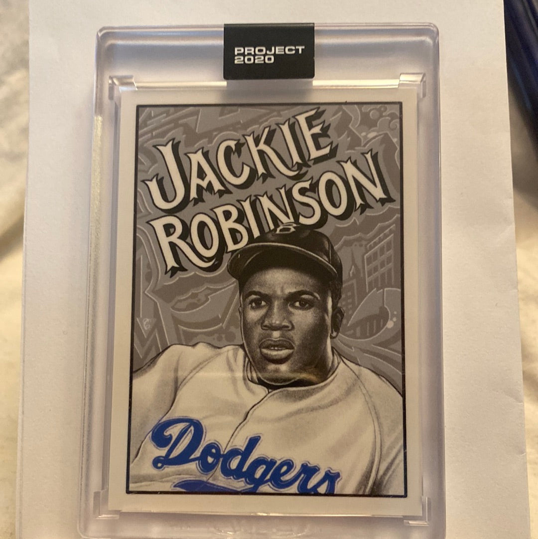 2020 Topps Project 2020 Jackie Robinson Trading Card