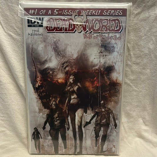 Dead World: War of the Dead Comic Book Set #1-#5