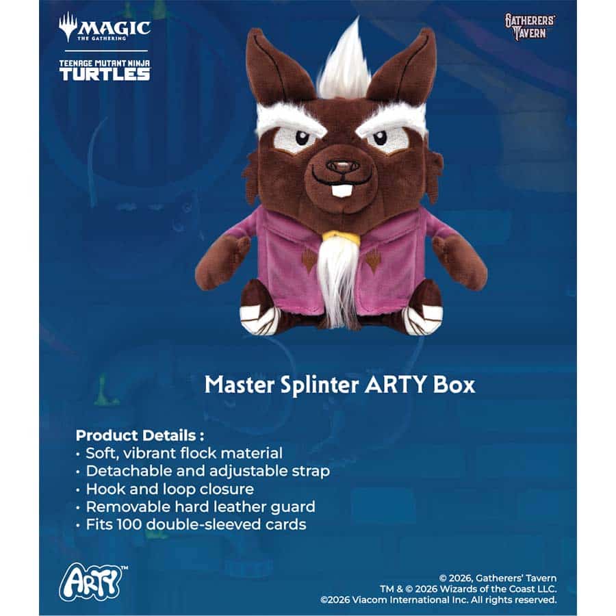 Magic the Gathering TCG: Gatherers' Tavern- Arty Box- TMT Master Splinter