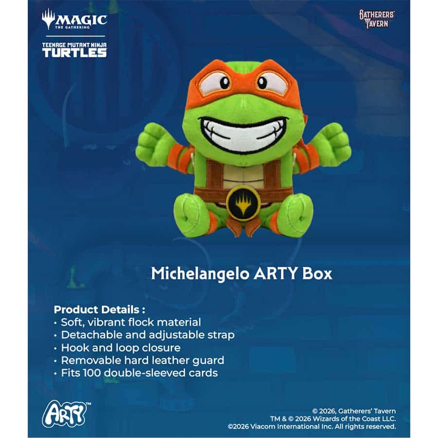 Magic the Gathering TCG: Gatherers' Tavern- Arty Box- Michelangelo Arty Box