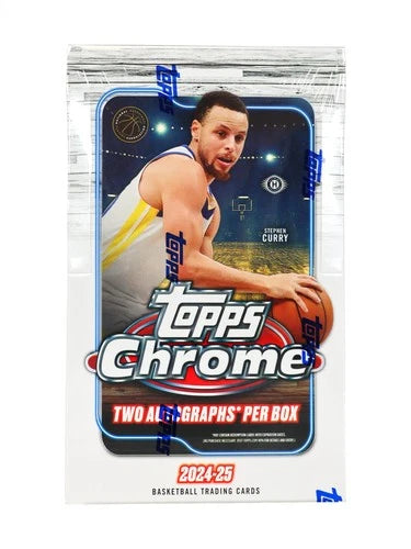 2024-2025 Topps Basketball: Chrome Hobby Box