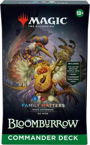 Magic the Gathering TCG: Bloomburrow Commander Decks