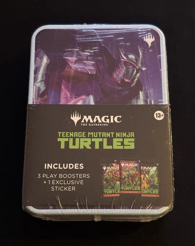 Magic the Gathering TCG: Teenage Mutant Ninja Turtles 3 Pack Tin