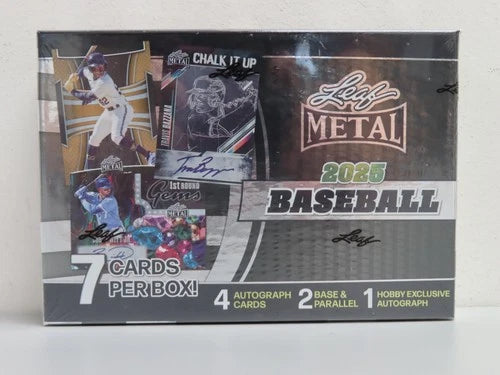 2025 Leaf: Baseball Metal Hobby Box
