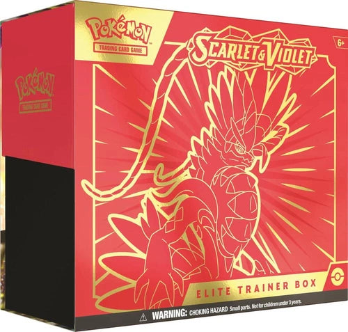 Pokemon TCG Scarlet & Violet Koraidon Base set ETB Pokemon Center