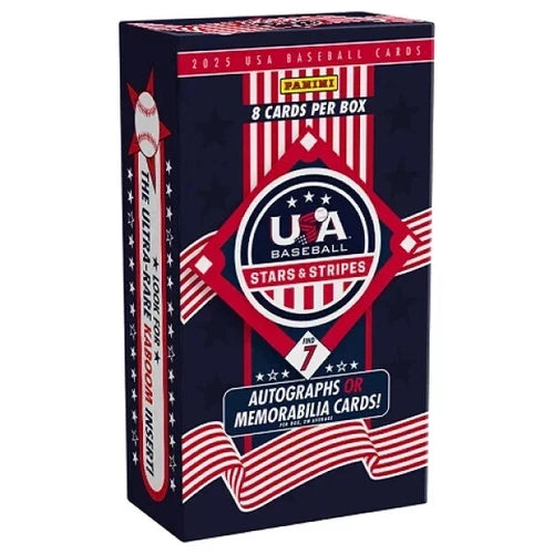2025 Panini: Baseball USA Stars & Stripes Hobby Box