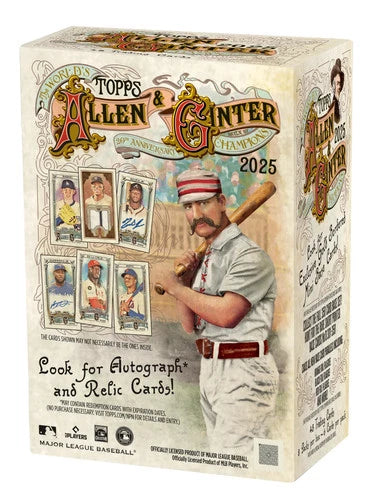 2025 Topps Baseball: Allen and Ginter Blaster Box