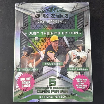 2024 Wild Card: Baseball Alumination Just the Hits Hobby Box
