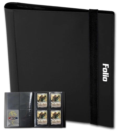 Protect: BCW Folio 4-Pocket Album Black