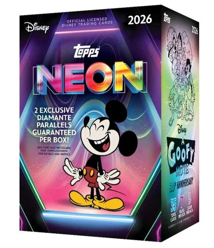 2026 Topps: Disney Neon Blaster Box