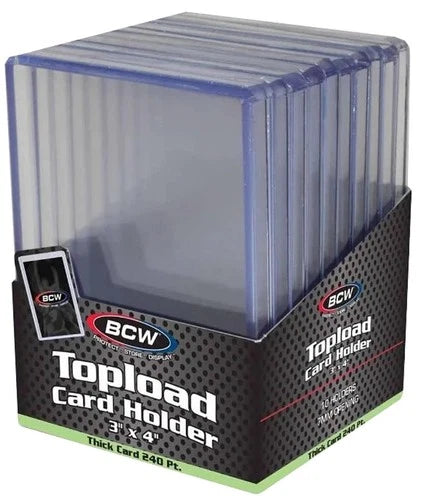 Protect: Thick Card Top Loader -240pt