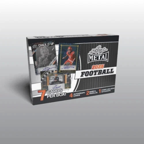 2025 Leaf: Football Metal Hobby Box