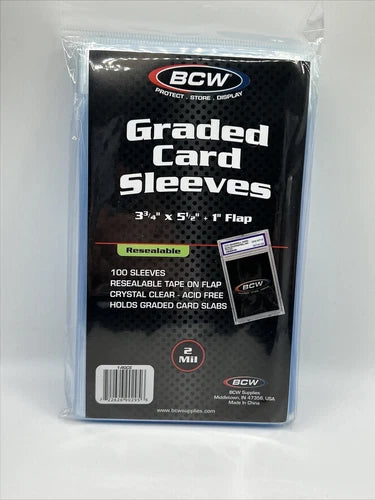Protect: Resealable Graded Card Sleeves
